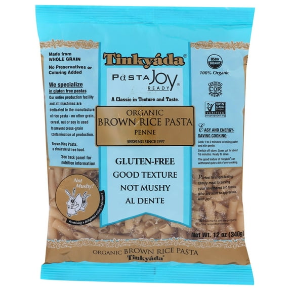 Tinkyada Organic Brown Rice Penne Pasta, 12 OZ