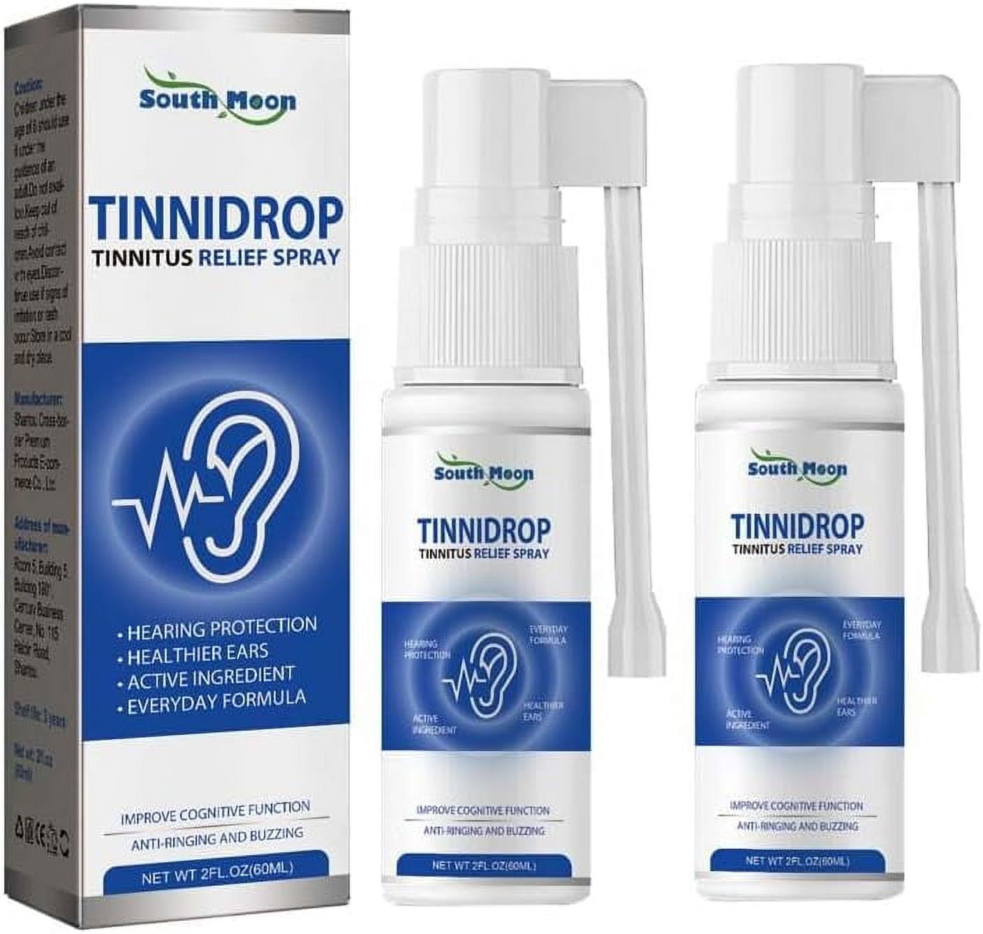 Tinnidrop Tinnitus Relief Spray, Anti Cochlear Blockage Removal Spray