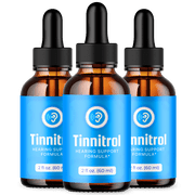 Tinnitrol Ear Health Suppport Drops Natural Formula Healthy Hearing Supplement 90 Servings