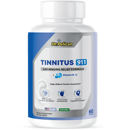 Tinnitus 911- Hearing Support- 60 Capsules