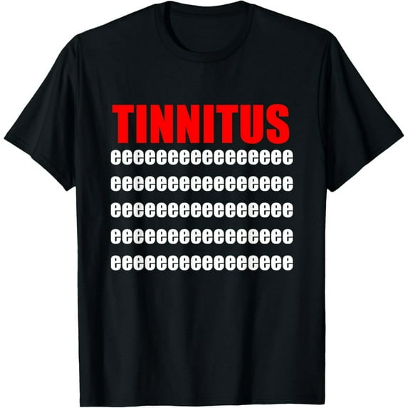Tinnitus Awareness Shirt Gift eeeee T-Shirt100% cotton