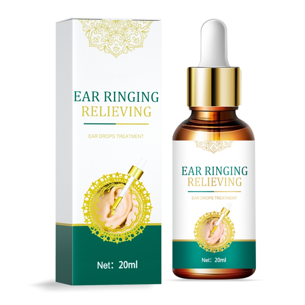 Tinnitus Ear Drops Gentle Ear Cleaner Ear Infection Treatment Cleansing Solution Ear Health Care