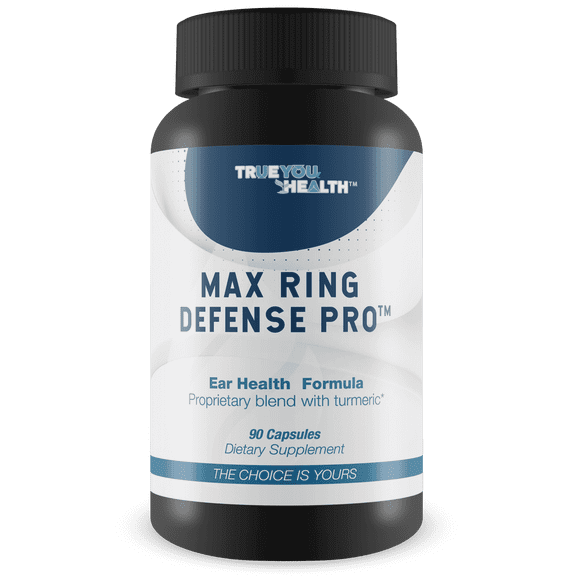Tinnitus Max Ring Defense Pro - Ear Health Formula - Reduced Ear Ringing & Hearing Loss Support - Contains Turmeric & Garlic to Support Healthy Swelling Response, Improve Circulation to the Inner Ear