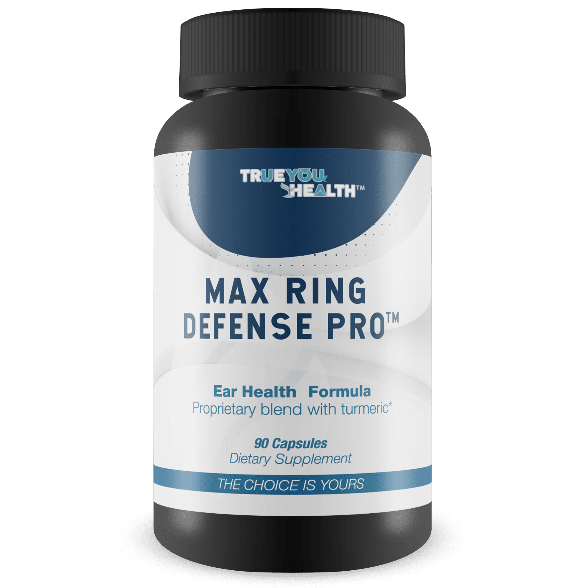 Tinnitus Max Ring Defense Pro - Ear Health Formula - Reduced Ear Ringing & Hearing Loss Support - Contains Turmeric & Garlic to Support Healthy Swelling Response, Improve Circulation to the Inner Ear