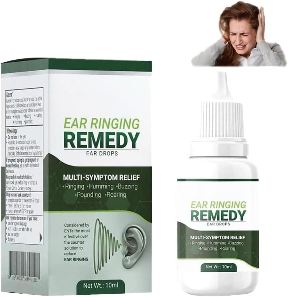 Tinnitus Relief Drops 10ml Earache Relief Ear Drops, Eases Pain 1/3