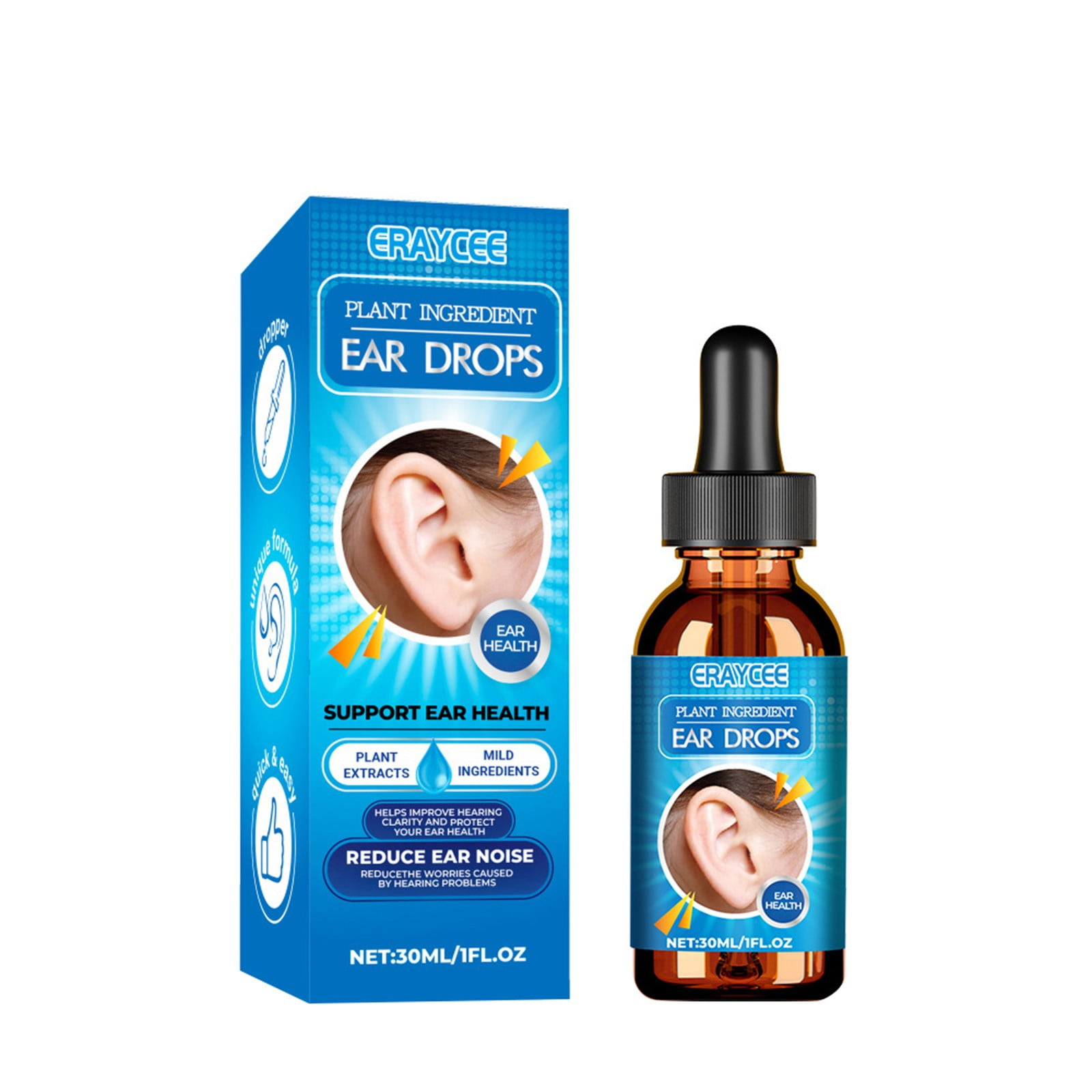 Tinnitus Relief for Ringing Ears, innitus Relief Ear Drops, Ear