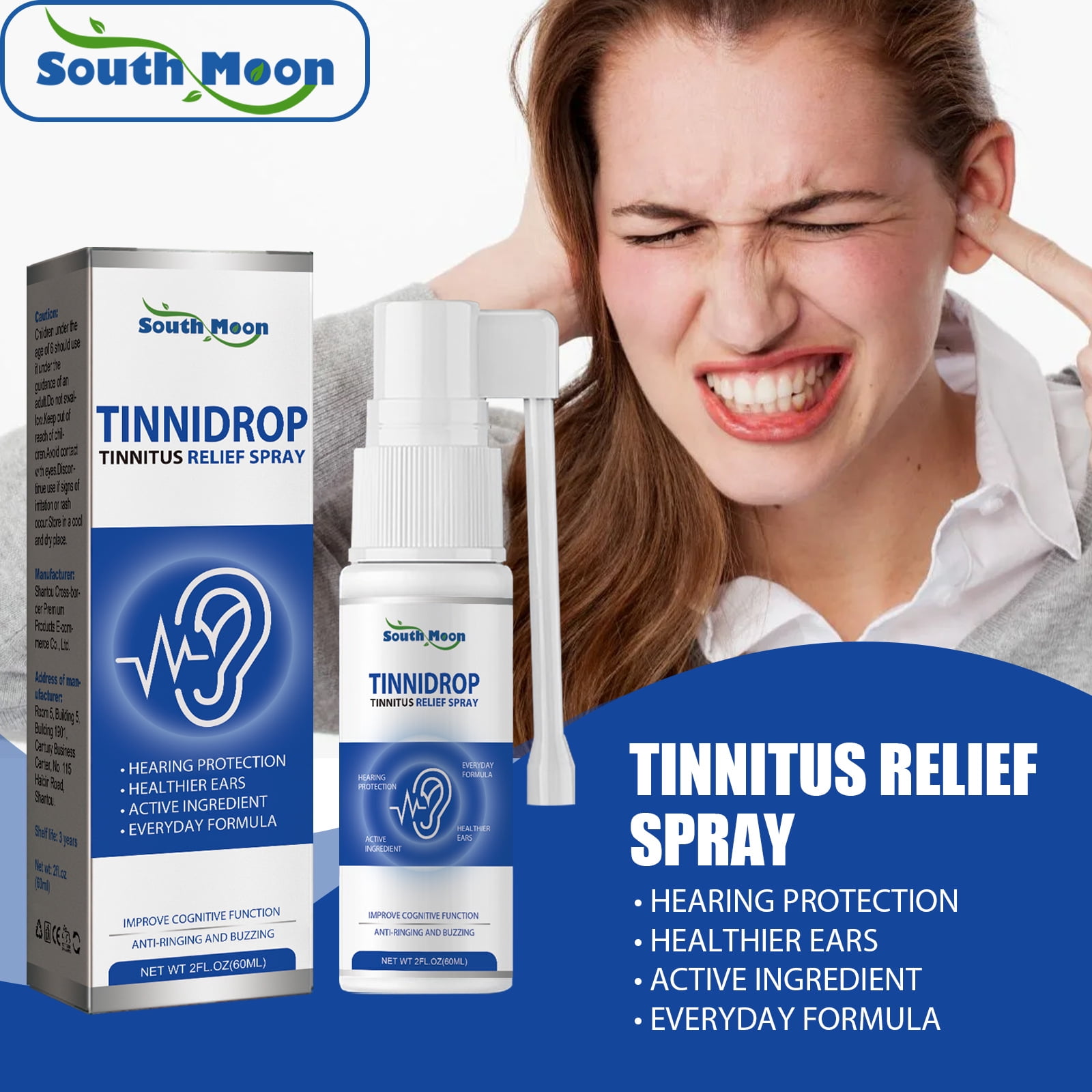 Tinnitus Relief Spray Tinnitus Relief For Ringing Ears Ear Tinnitus