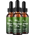 thumbnail image 1 of TinnitusFix Healthy Ear Drops Support Supplement – Tinnitus Fix Liquid Ear Ringing Relief, TinnitusFix for Hearing Support, 3 Pack, 3 Month Supply, 1 of 6
