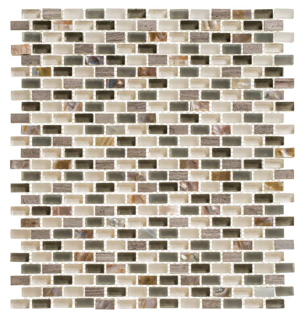 Tino 0.38" x 0.75" Natural Stone Mosaic Wall & Floor Tile