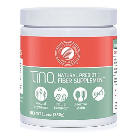 Tino Natural Gluten Free Prebiotic Fiber Powder, 11.6 Oz, 22 Servings