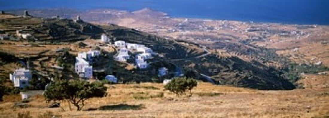 Tinos Greece Canvas Art - Panoramic Images (18 x 7)