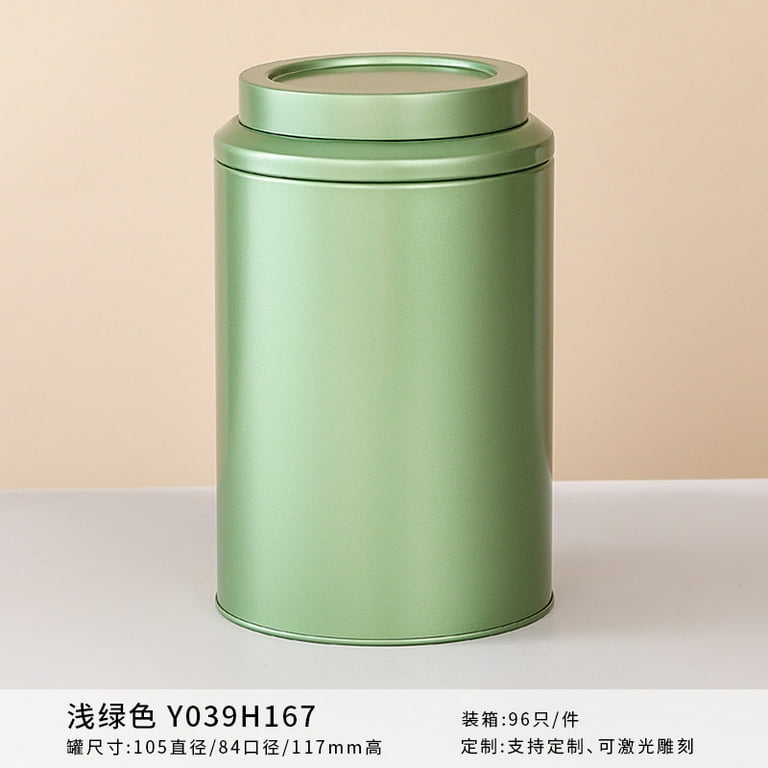 loose leaf tea storage Tinplate Canister Small Tins with Lids Airtight