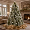 thumbnail image 1 of Tinsel Christmas Tree Icicles, 35.43in Shiny Foil Tinsel Strands, Large Tassel Wheat Ear Christmas Picks, Decorative Stems for Xmas Tree, Bouquet and Party Arrangement, 1 of 7