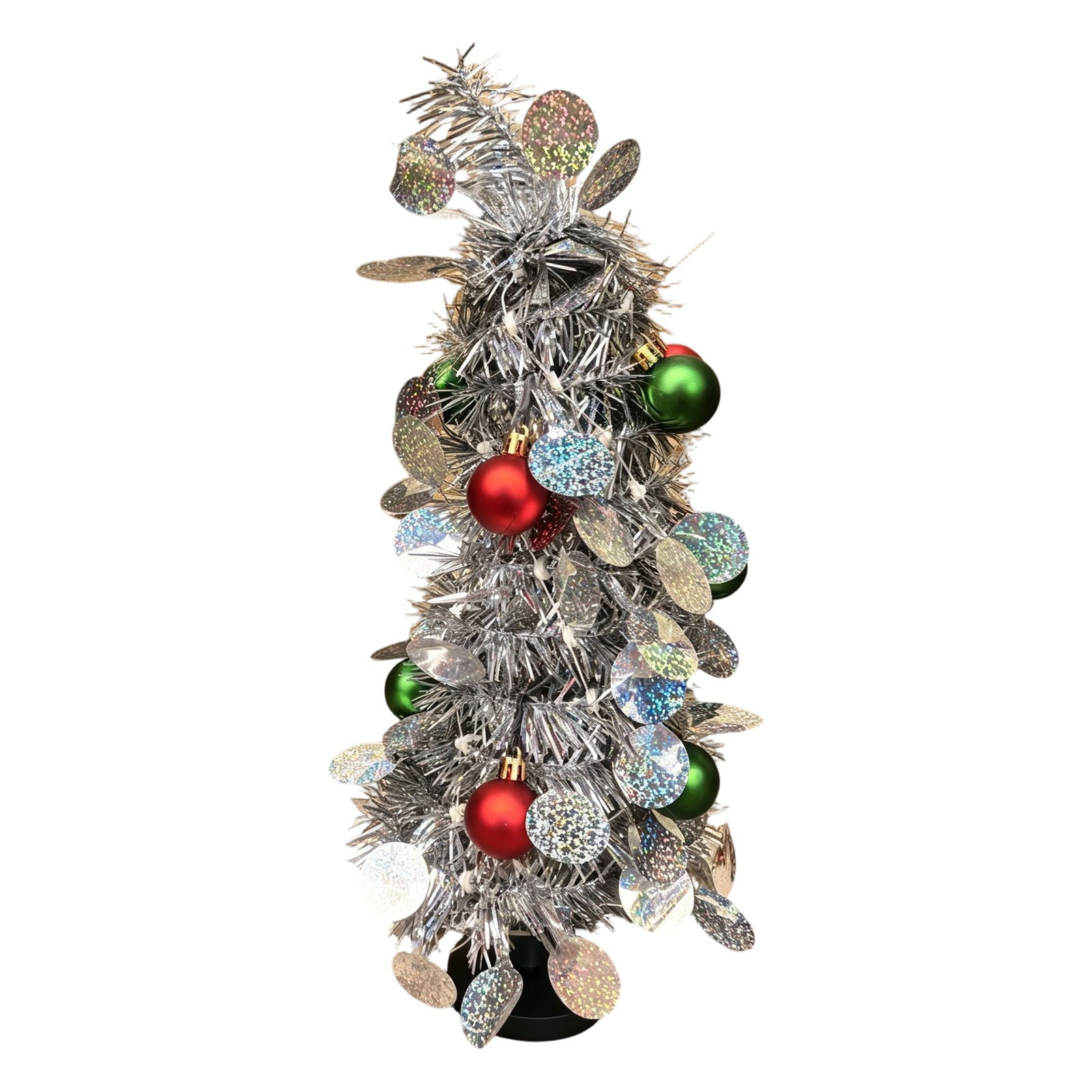 Tinsel Christmas Tree, Small Christmas Tree Ornaments, Small Tinsel ...