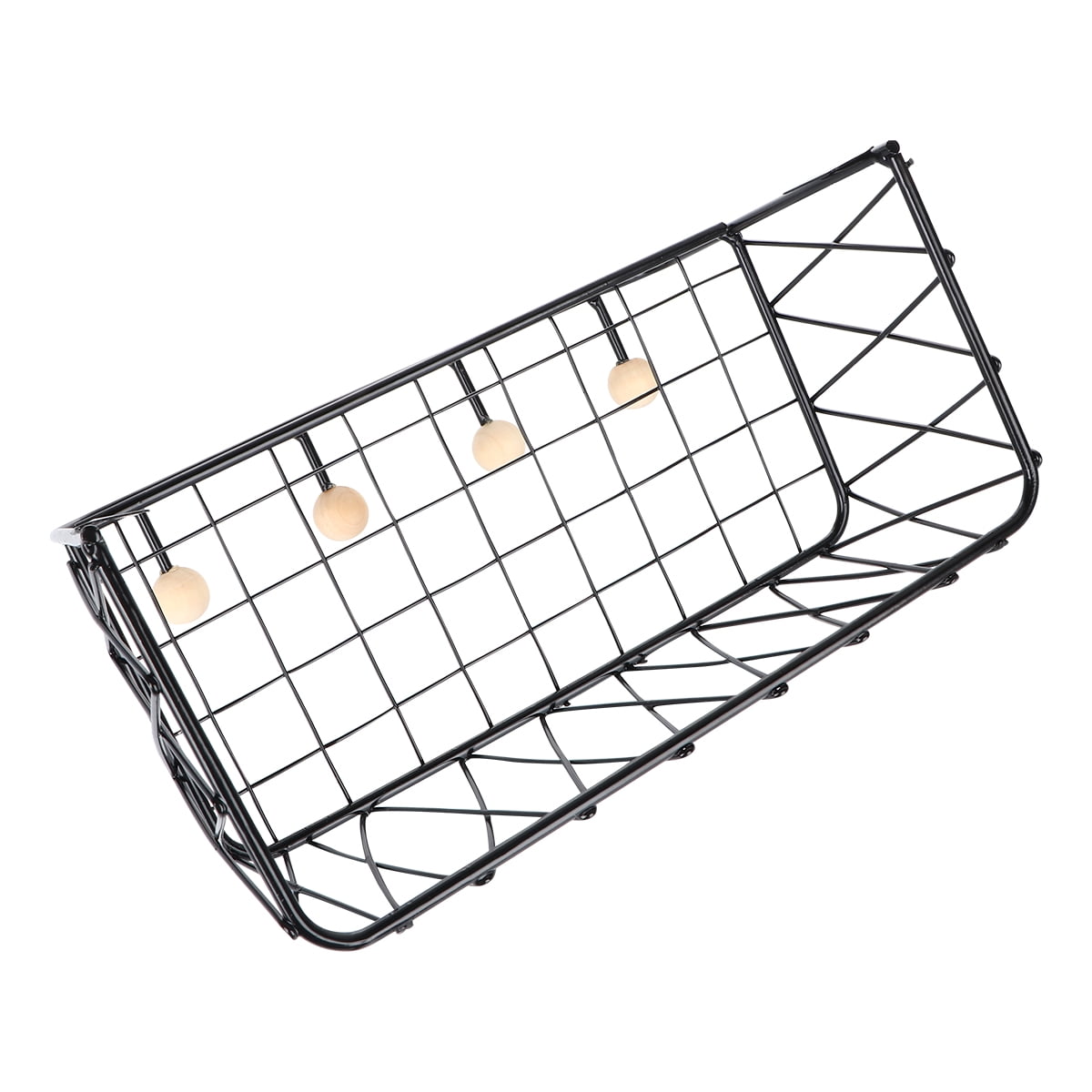 Tinsel Storage Baskets Washcloth Holder Hanging Stand Partition