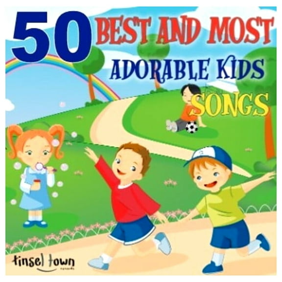Tinsel Town Kids - 50 Best & Most Adorable Kids Songs - Kids & Family - CD