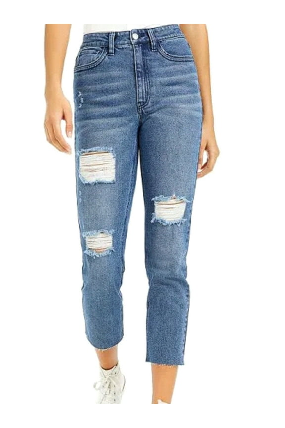Junior Women's High-Rise Cropped Slim Jeans Size 5/27