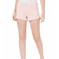 thumbnail image 1 of Tinseltown Juniors Mid Rise Short  Cameo Rose 0, 1 of 1