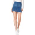 thumbnail image 1 of Tinseltown Womens Jean Denim Mini Skirt, Blue, 15, 1 of 1