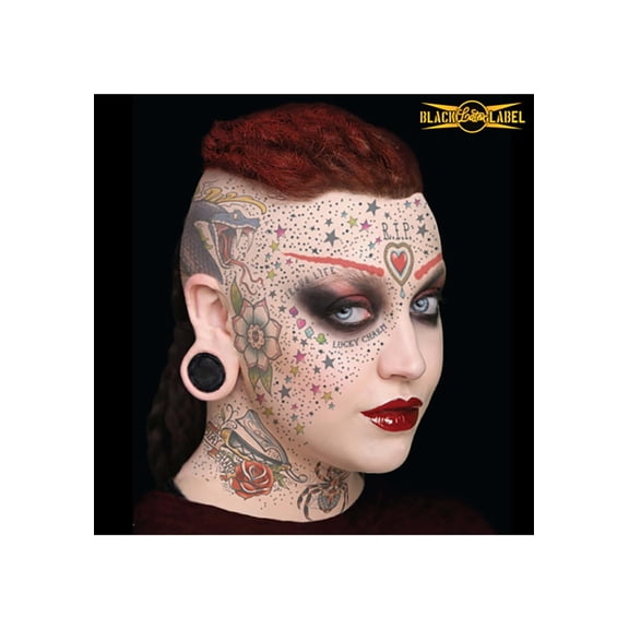 Tinsley Tattoos DFBLL009 Piercing Gauge Latex Ears