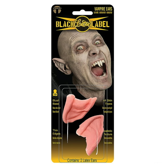 Tinsley Transfers Vampire Ears - Black Label Latex