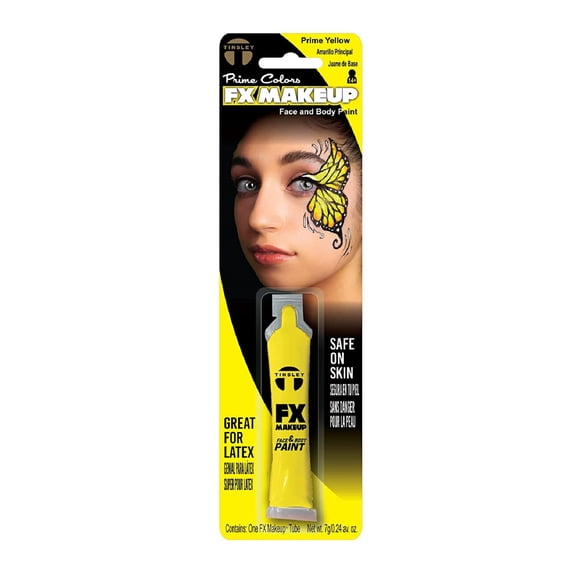 Tinsley Transfer Prime Colors FX Makeup Face And Body Paint PRIME YELLOW