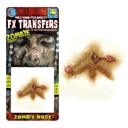 Tinsley Transfers Zombie Nose Makeup FX Transfers