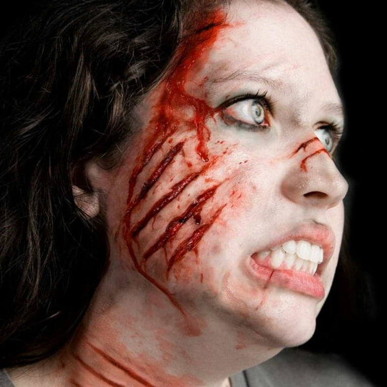 Horror Wound Transfer Zombie Rot Adult Red Horror Wound Transfer Zombie Rot Adult Red