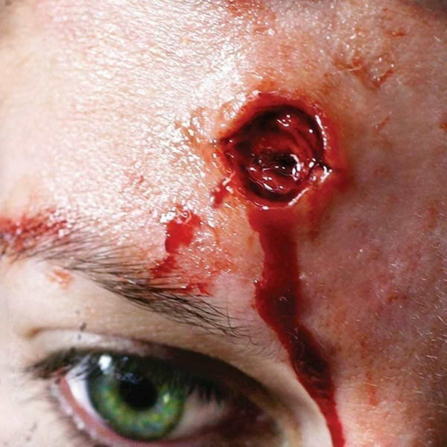 Capped Bullet To The Brain 3D FX Transfer Costume Accessory