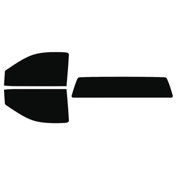 The Tint Effect Precut Window Tint Kit Compatible with 2019-2025 Chevrolet Silverado 1500 Regular Cab Truck (Full: withsolid rear: 5%) Automotive Film