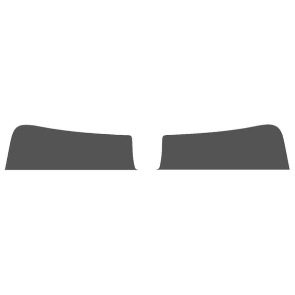 The Tint Effect Precut Window Tint Kit Compatible with 2019-2025 Chevrolet Silverado 1500 Regular Cab Truck (Includes: Front Windshield Visor precut in 30%) Automotive Film