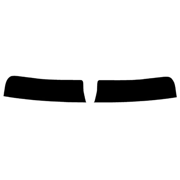 The Tint Effect Precut Window Tint Kit Compatible with Chevrolet Silverado 1500 Double Cab (2019-2025) 4th Generation (Includes: Front Windshield Visor precut in 5%) Automotive Film