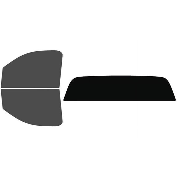 The Tint Effect Precut Window Tint Kit Compatible with Chevrolet Silverado 1500 Regular Cab (2014-2018) & (2019 Limited) (Full truck 30% front / 5% Rear and solid) Automotive Film