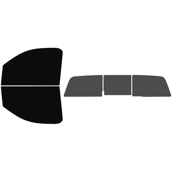 The Tint Effect Precut Window Tint Kit Compatible with Chevrolet Silverado 1500 Regular Cab (2014-2018) & (2019 Limited) (Full truck: 5% front / 30% Rear & 3 piece ) Automotive Film
