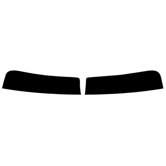 The Tint Effect Precut Window Tint Kit Compatible with Chevrolet Silverado 2500 & 3500 HD Crew Cab (2020-2024)(Includes: Front Windshield Visor / Brow precut in 5%) Automotive Film