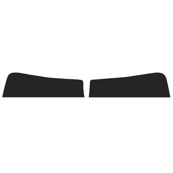 The Tint Effect Precut Window Tint Kit Compatible with Chevrolet Silverado 2500 & 3500 HD Double Cab (2020-2024)(Includes: Front Windshield Visor / Brow precut in 15%) Automotive Film