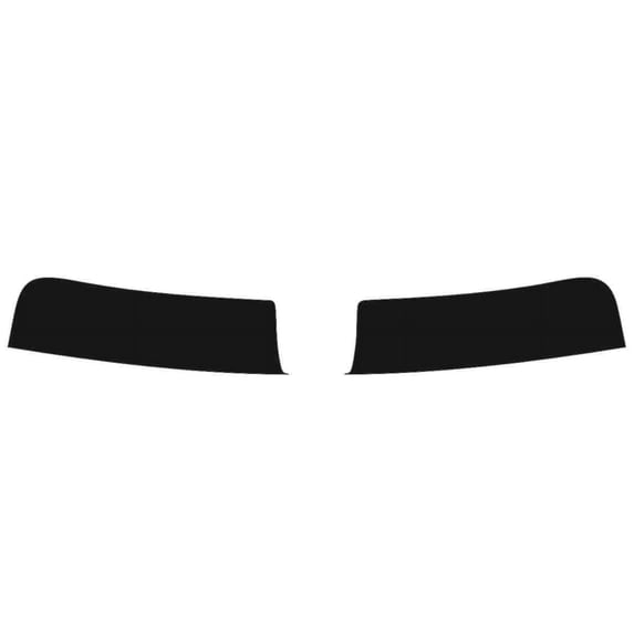 The Tint Effect Precut Window Tint Kit Compatible with Chevrolet Silverado 2500 Regular Cab (2020-2025) 4th Generation (Includes: Front Windshield Visor precut in 5%) Automotive Film