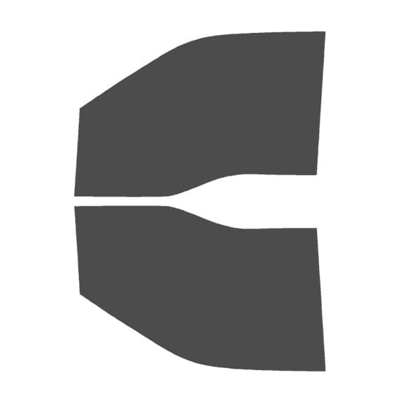 The Tint Effect Precut Window Tint Kit Compatible with Ford F-150 SuperCab Extended Cab Truck (2015-2020)(Includes: Front door window precuts in 30%) Automotive Film