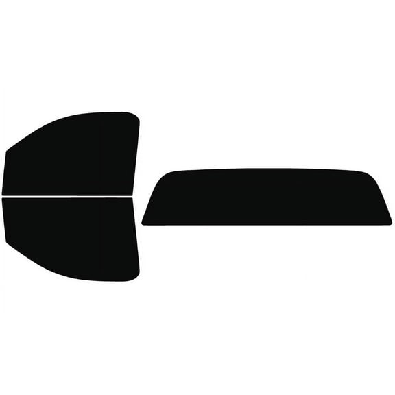 The Tint Effect Precut Window Tint Kit Compatible with GMC Sierra 1500 Regular Cab (2014-2018) & (2019 Limited) (Full truck with solid: 5%) Automotive Film