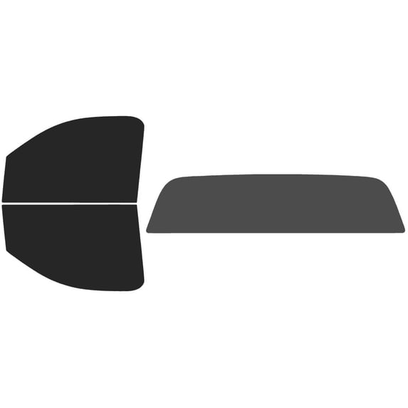 The Tint Effect Precut Window Tint Kit Compatible with GMC Sierra 2500 3500 Regular Cab (2015-2019) (Full truck: 15% front / 30% Rear and solid rear) Automotive Film