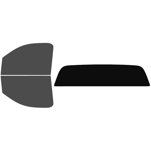 The Tint Effect Precut Window Tint Kit Compatible with GMC Sierra 2500 3500 Regular Cab (2015-2019) (Full truck includes: 30% front / 5% Rear and solid rear) Automotive Film