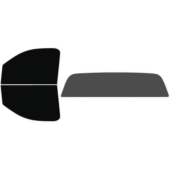 The Tint Effect Precut Window Tint Kit Compatible with GMC Sierra 2500 3500 Regular Cab (2015-2019) (Full truck includes: 5% front / 30% Rear and solid rear) Automotive Film