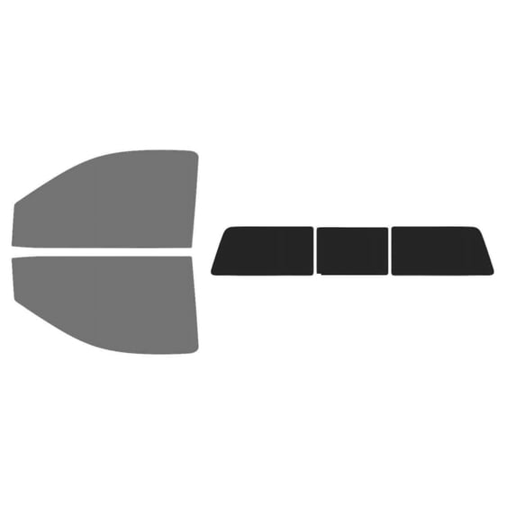 The Tint Effect Precut Window Tint Kit Compatible with GMC Sierra 2500 Regular Cab (2020-2025) 4th Generation (45% front / 15% Rear / 3 piece slider) Automotive Film