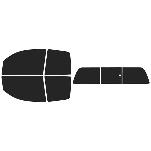 The Tint Effect Precut Window Tint Kit Compatible with Toyota Tundra Double Cab Truck (2007-2021) (Full truck with 3 Piece Manual Rear: 15%) Automotive Film