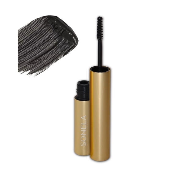 Sonela Be True Tinted Brow Gel, Black, Brow Defining & Styling Gel with Nourishing Ingredients