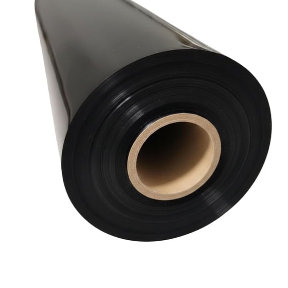 Tinted Clear Vinyl Roll for Insulation - 10 Gauge, 54-in x 8 Yd