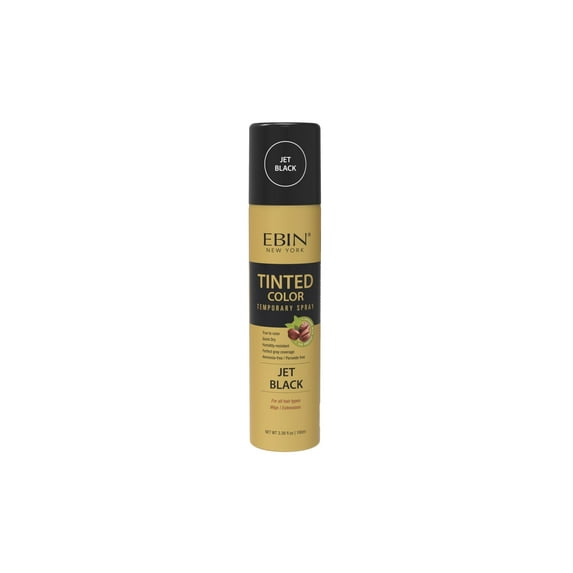 Tinted Color Temporary Spray 3.38 oz. - Jet Black