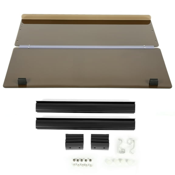 Tinted Fold Down Golf Cart Windshield Windscreen For EZGO Marathon 1986-1994.5
