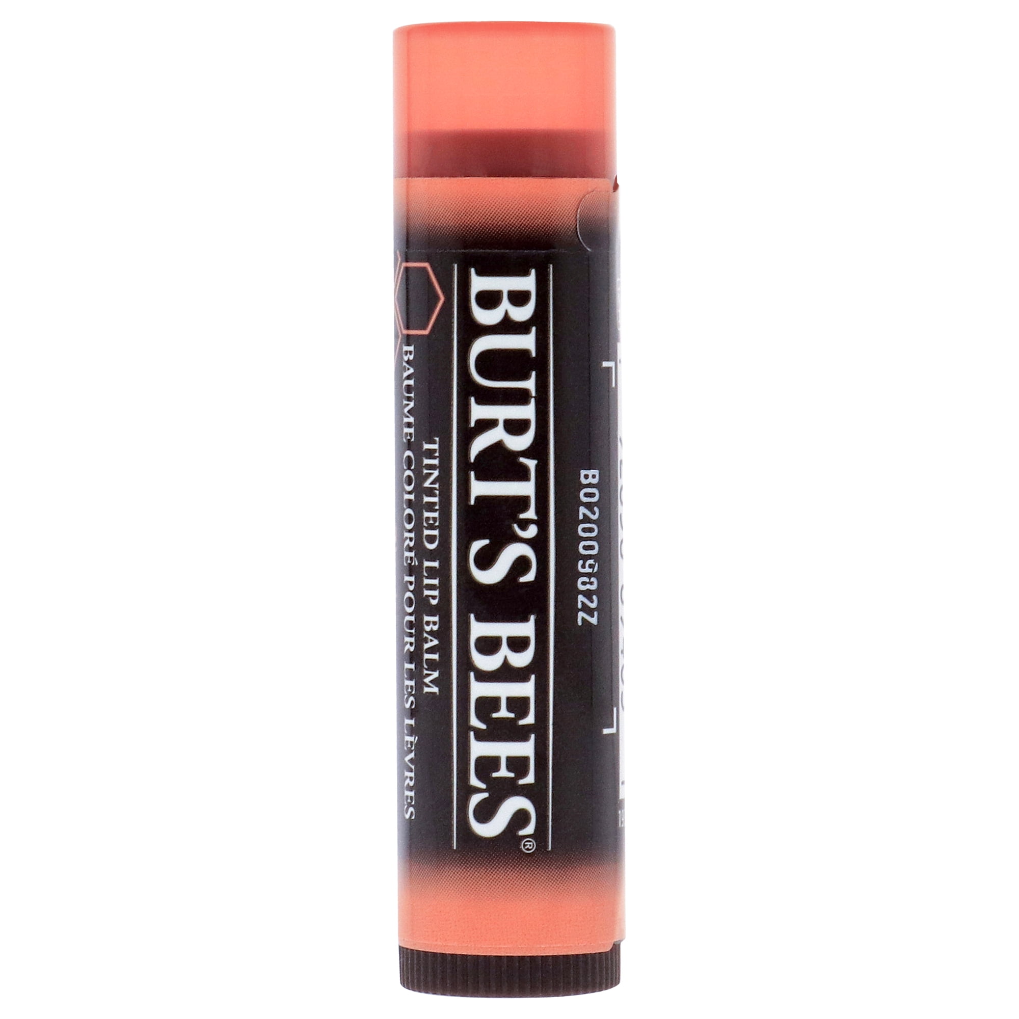 Tinted Lip Balm Zinnia by Burts Bees for Women 0.15 oz Lip Balm