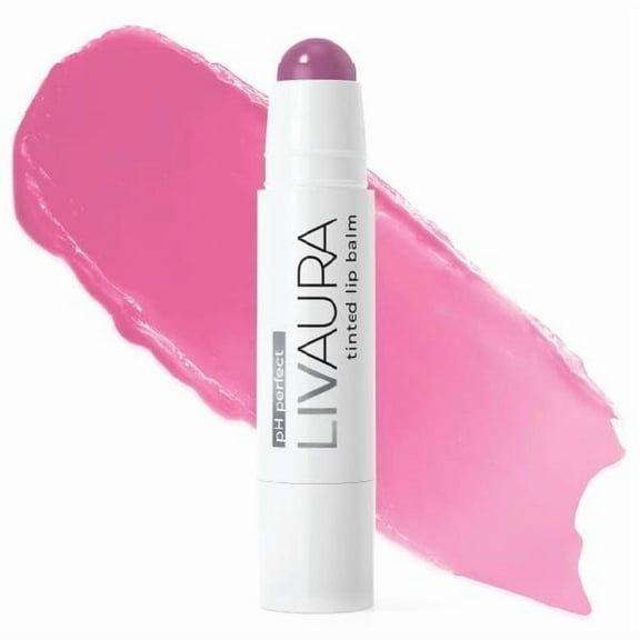 Tinted Lip Balm pH Activated Colored LipBalm, Hydrate, Glossy, Lightweight, Moisturize & Tint with Shea Butter, tinted lip balm for women, Made in the USA (Berry)